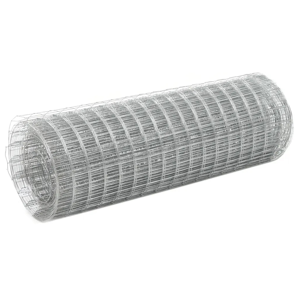 Cerca de arame p/ galinheiro 10x0,5 m aço galvanizado
