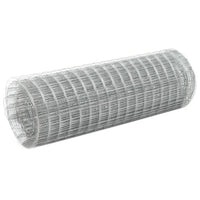 Cerca de arame p/ galinheiro 10x0,5 m aço galvanizado