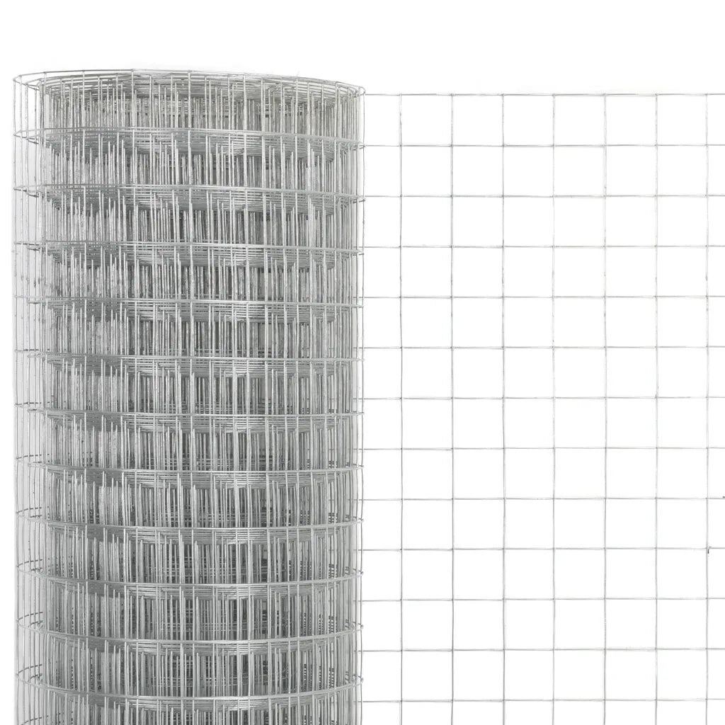 Cerca de arame p/ galinheiro 10x1,5 m aço galvanizado