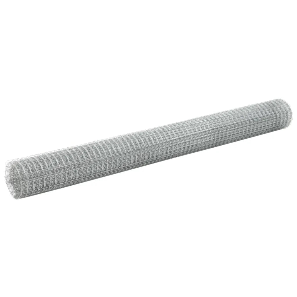 Cerca de arame p/ galinheiro 10x1,5 m aço galvanizado