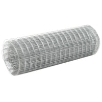 Cerca de arame p/ galinheiro 25x0,5 m aço galvanizado