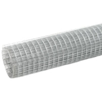 Cerca de arame p/ galinheiro 25x0,5 m aço galvanizado