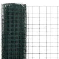 Cerca arame galinheiro 10x0,5 m aço c/ revestimento PVC