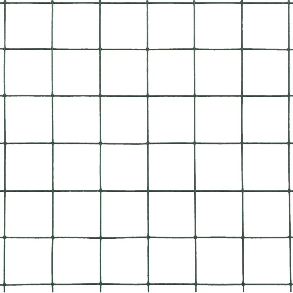 Cerca arame galinheiro 10x0,5 m aço c/ revestimento PVC