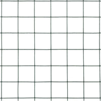 Cerca arame galinheiro 10x1,5 m aço c/ revestimento PVC