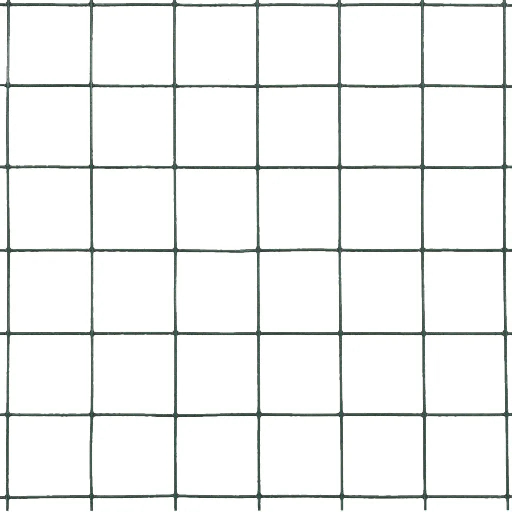 Cerca arame galinheiro 25x0,5 m aço c/ revestimento PVC