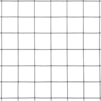 Cerca arame galinheiro 10x0,5m aço c/ revestimento PVC cinzento