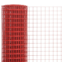 Cerca arame galinheiro 10x1 m aço c/ revestimento PVC