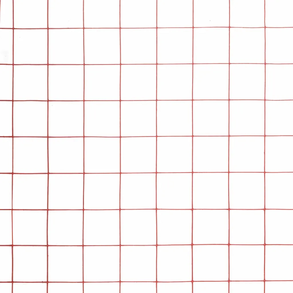 Cerca arame galinheiro 10x1 m aço c/ revestimento PVC