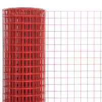 Cerca arame galinheiro 25x0,5m aço c/ revestimento PVC
