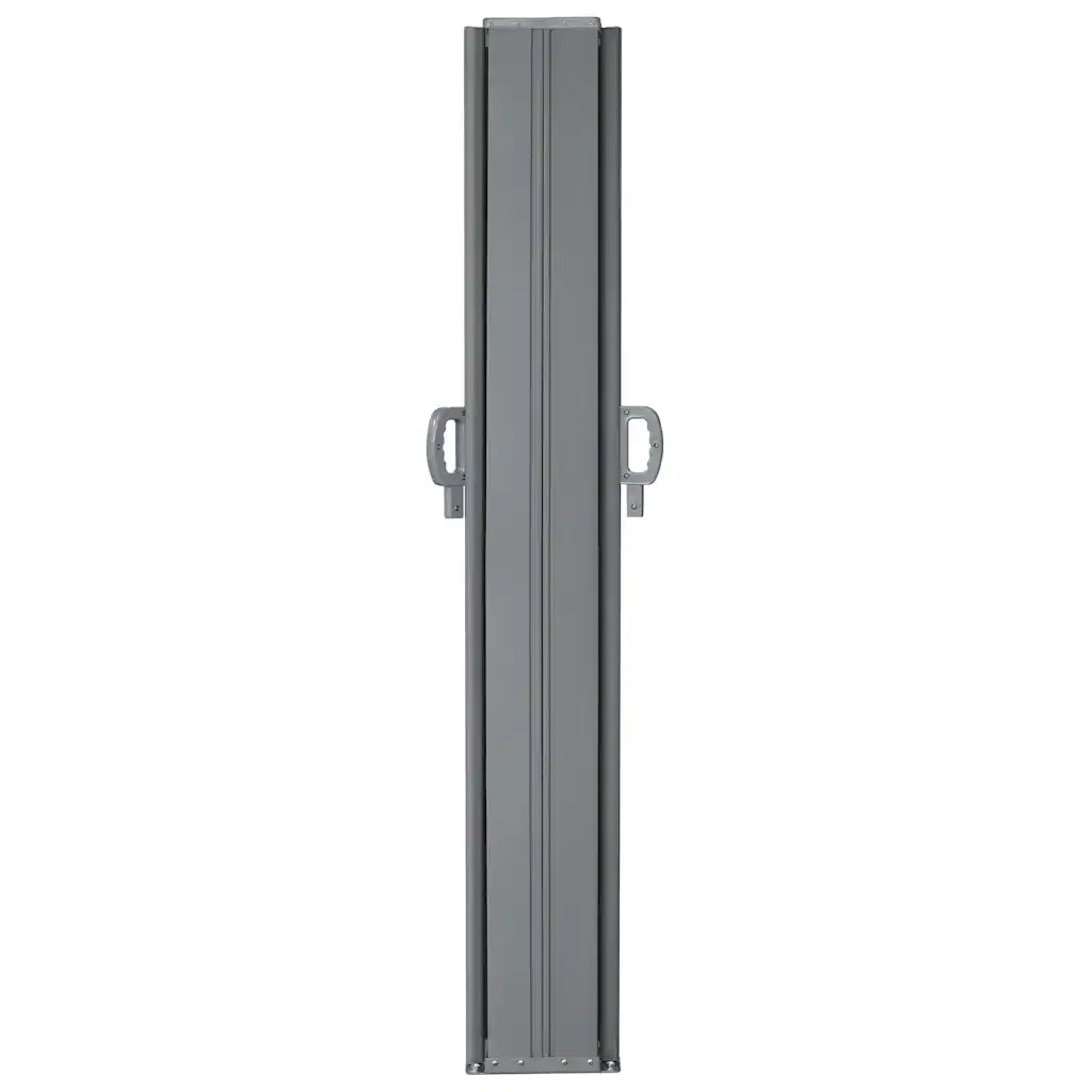 Toldo lateral retrátil 160x600 cm castanho