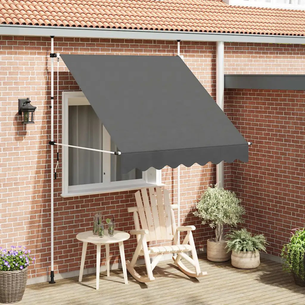 Toldo retrátil manual 200 cm