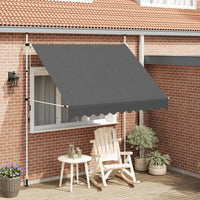 Toldo retrátil manual 250 cm