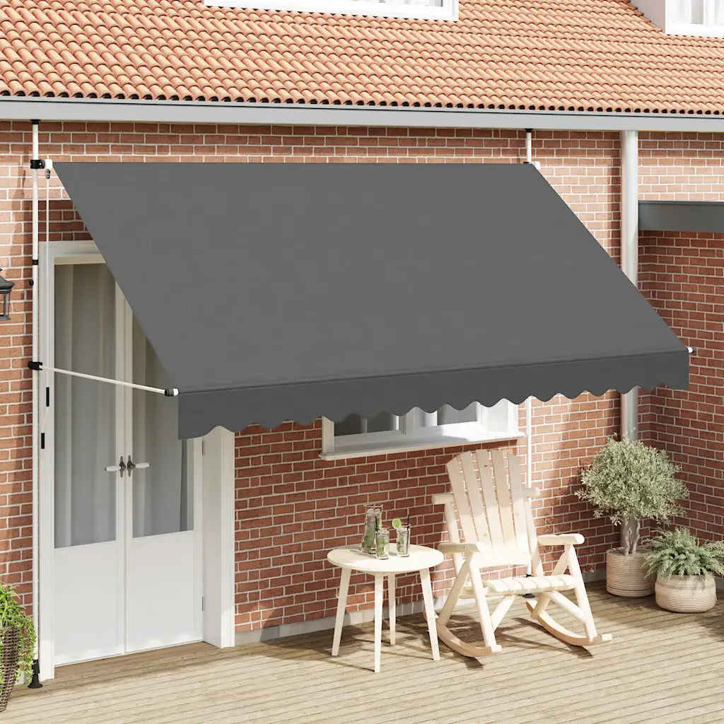Toldo retrátil manual 350 cm