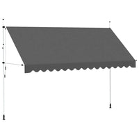Toldo retrátil manual 400 cm