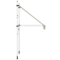 Toldo retrátil manual 150 cm