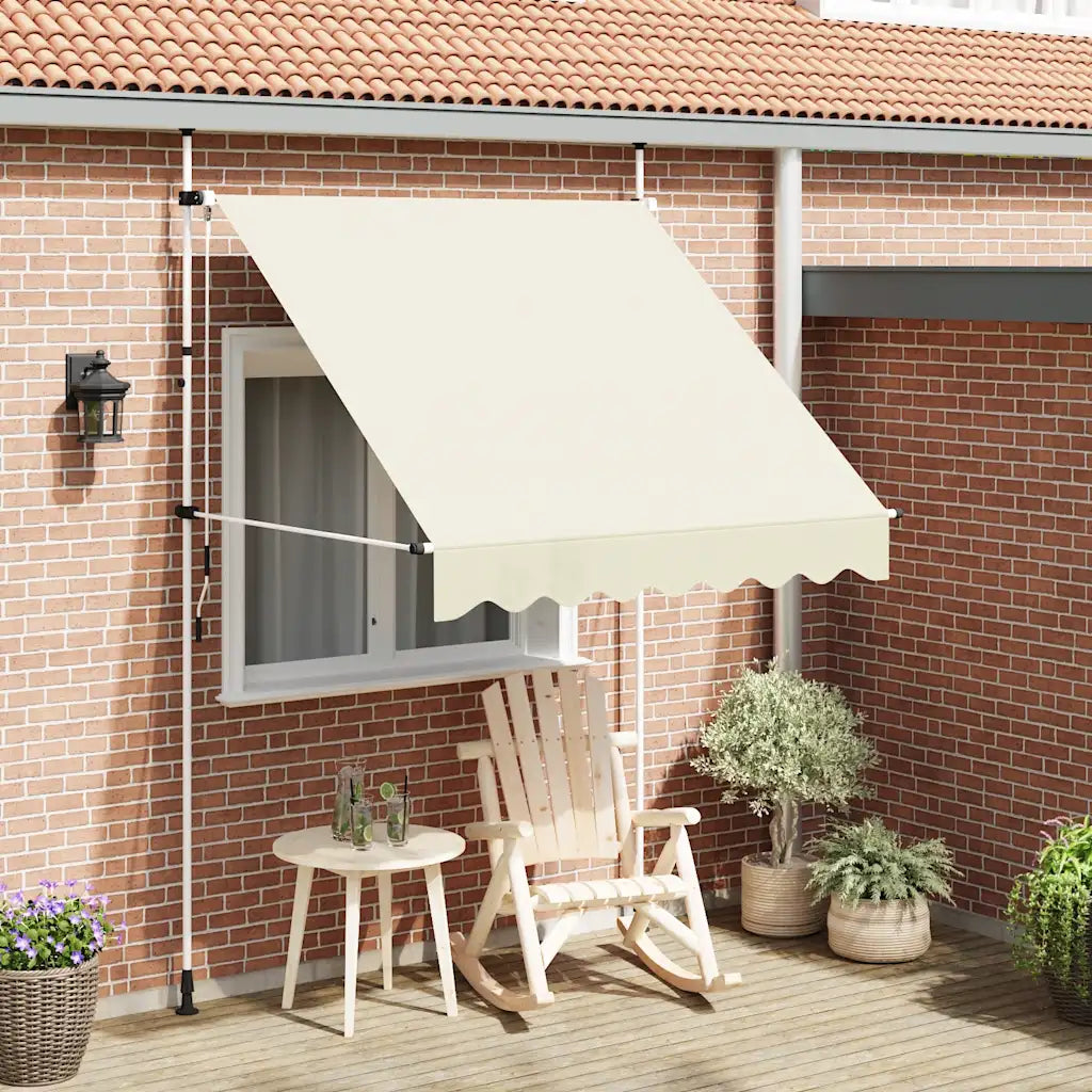 Toldo retrátil manual 200 cm