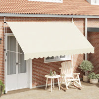 Toldo retrátil manual 350 cm