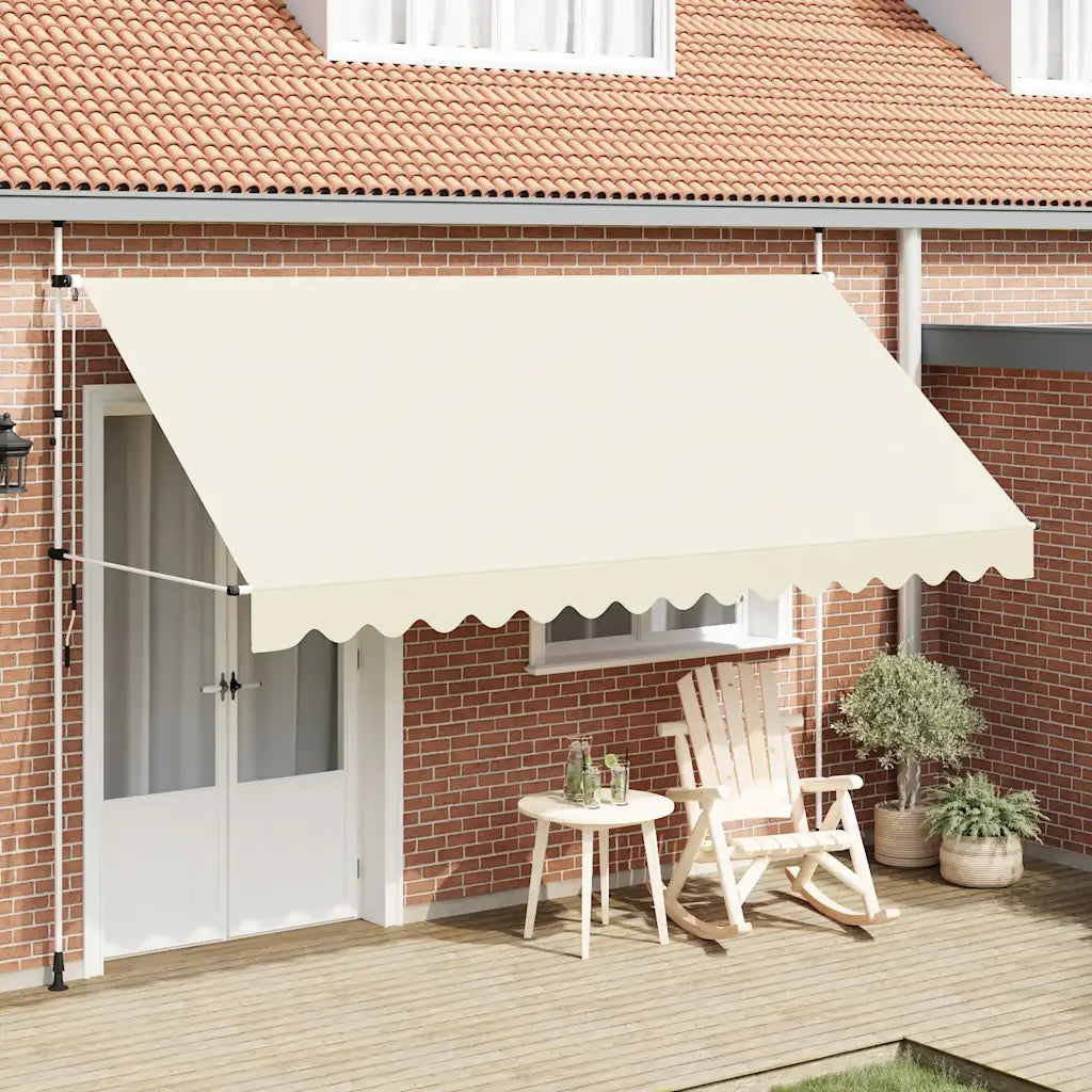 Toldo retrátil manual 400 cm
