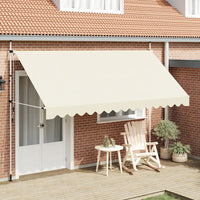 Toldo retrátil manual 400 cm