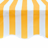 Lona para toldo  e branco 4,5x3 m