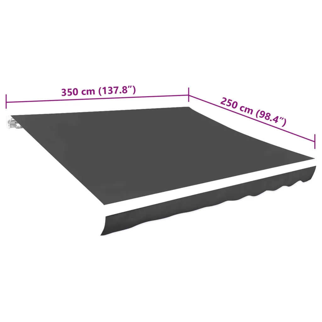 Lona para toldo  3,5x2,5 m