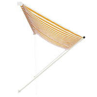 Toldo retrátil 350x150 cm  e branco