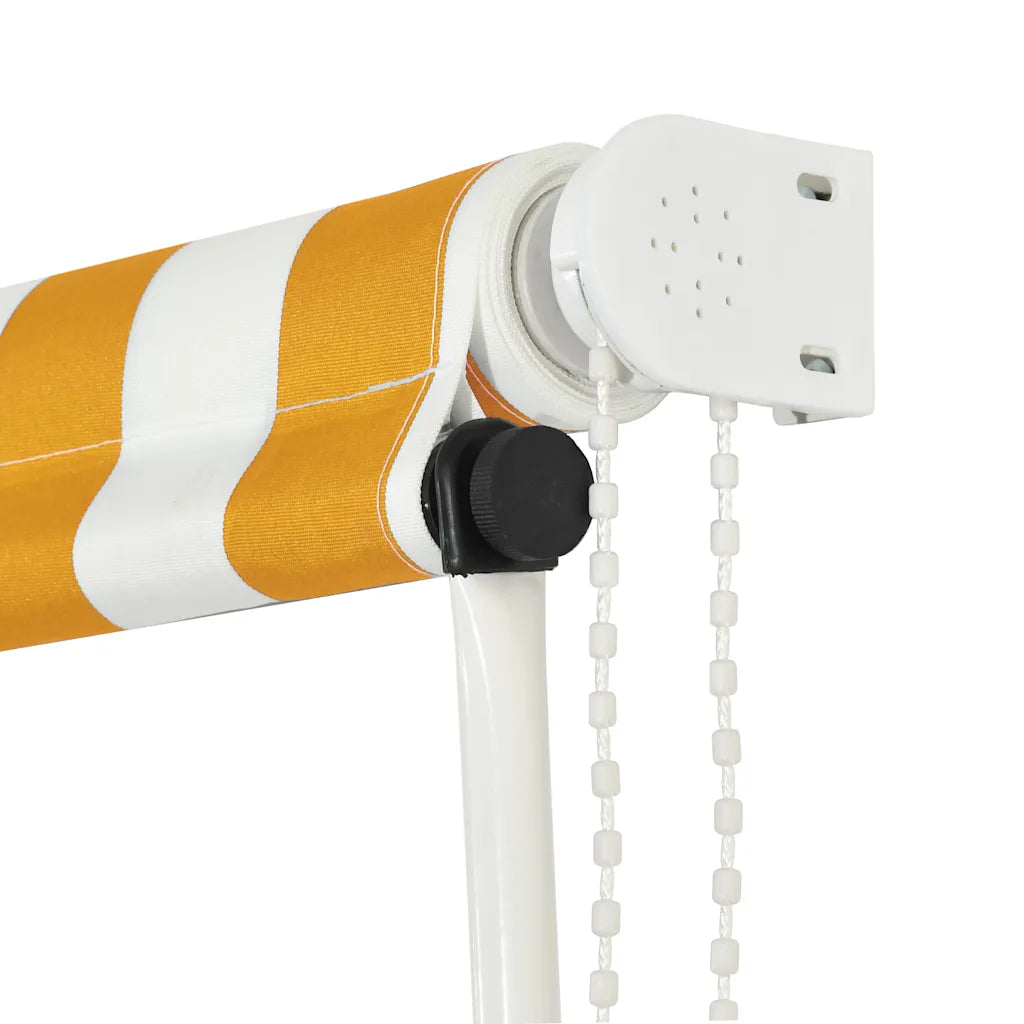 Toldo retrátil 350x150 cm  e branco