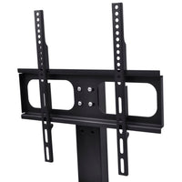 vidaXL Suporte de TV com base de ferro preto 23"-55"