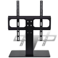 vidaXL Suporte de TV com base de ferro preto 23"-55"
