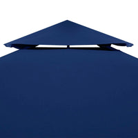 vidaXL Cobertura gazebo c/ 2 camadas 310 g/m² 4x3 m antracite