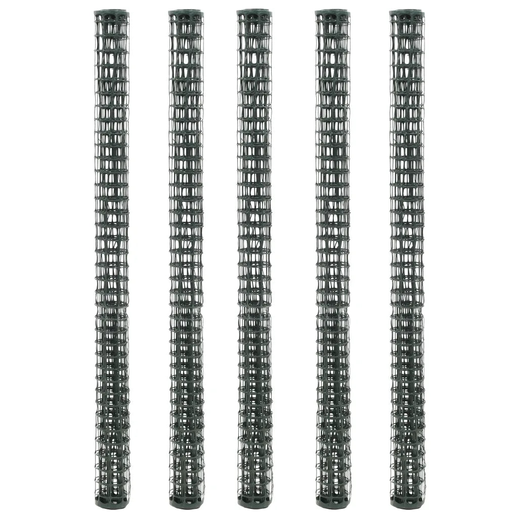 Redes de vedação para jardim 5 pcs PEAD 1x1,2 m