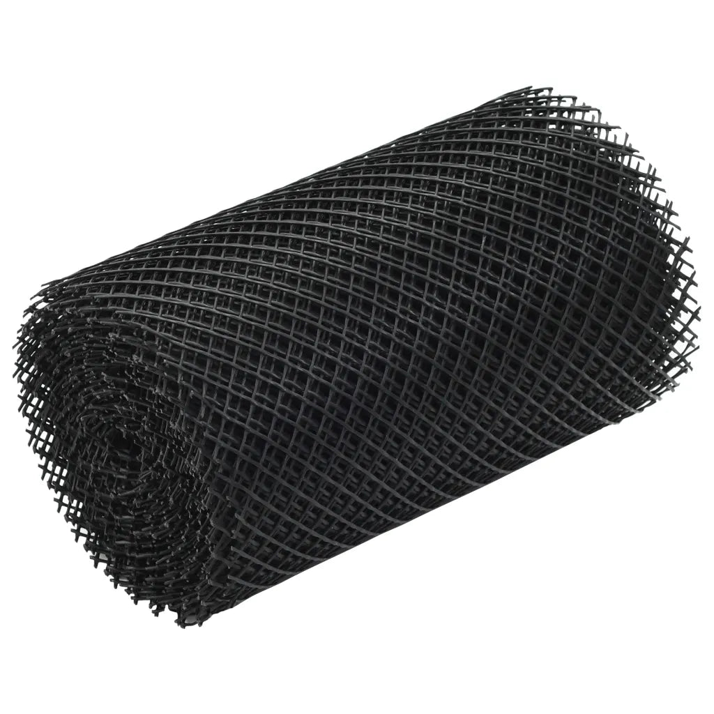 4 pcs rede de caleira com clipes PEAD 1,08 ㎡
