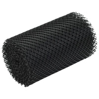 4 pcs rede de caleira com clipes PEAD 1,08 ㎡