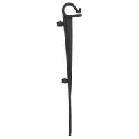 4 pcs rede de caleira com clipes PEAD 1,08 ㎡