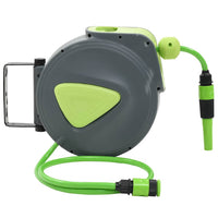 vidaXL Enrolador retrátil automático de parede p/ mangueira 10 + 1 m