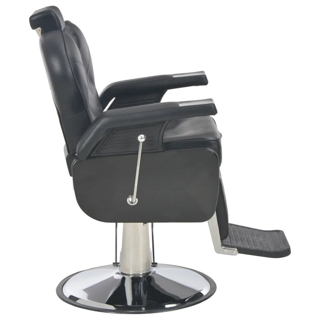 Cadeira de barbeiro 72x68x98 cm couro artificial