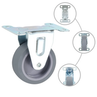 Rodas fixas 4 pcs 75 mm
