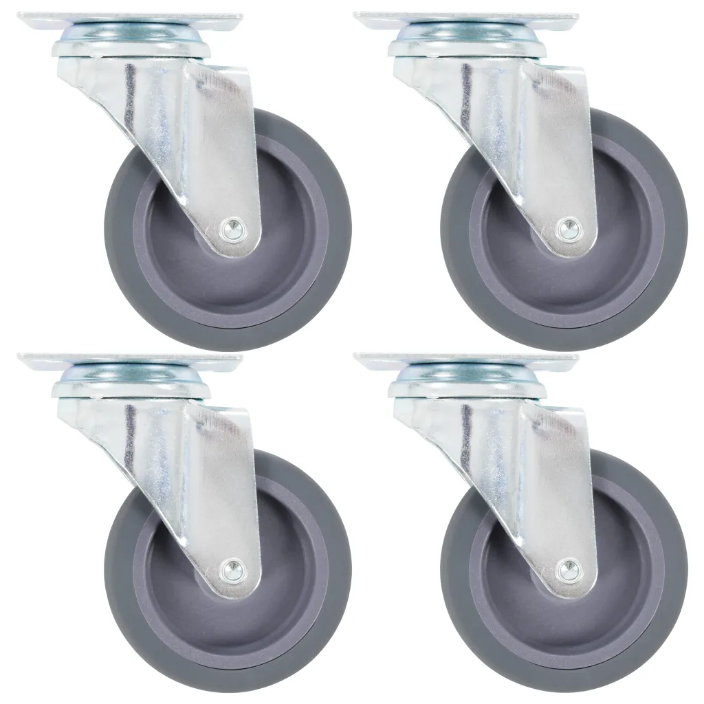 Rodas giratórias 4 pcs 75 mm