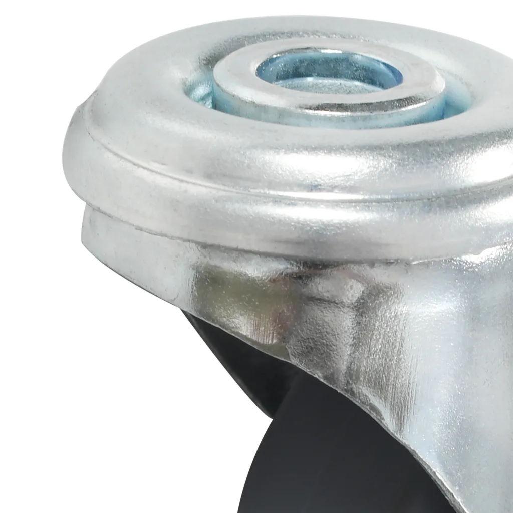 Rodas giratórias com furo 4 pcs 50 mm