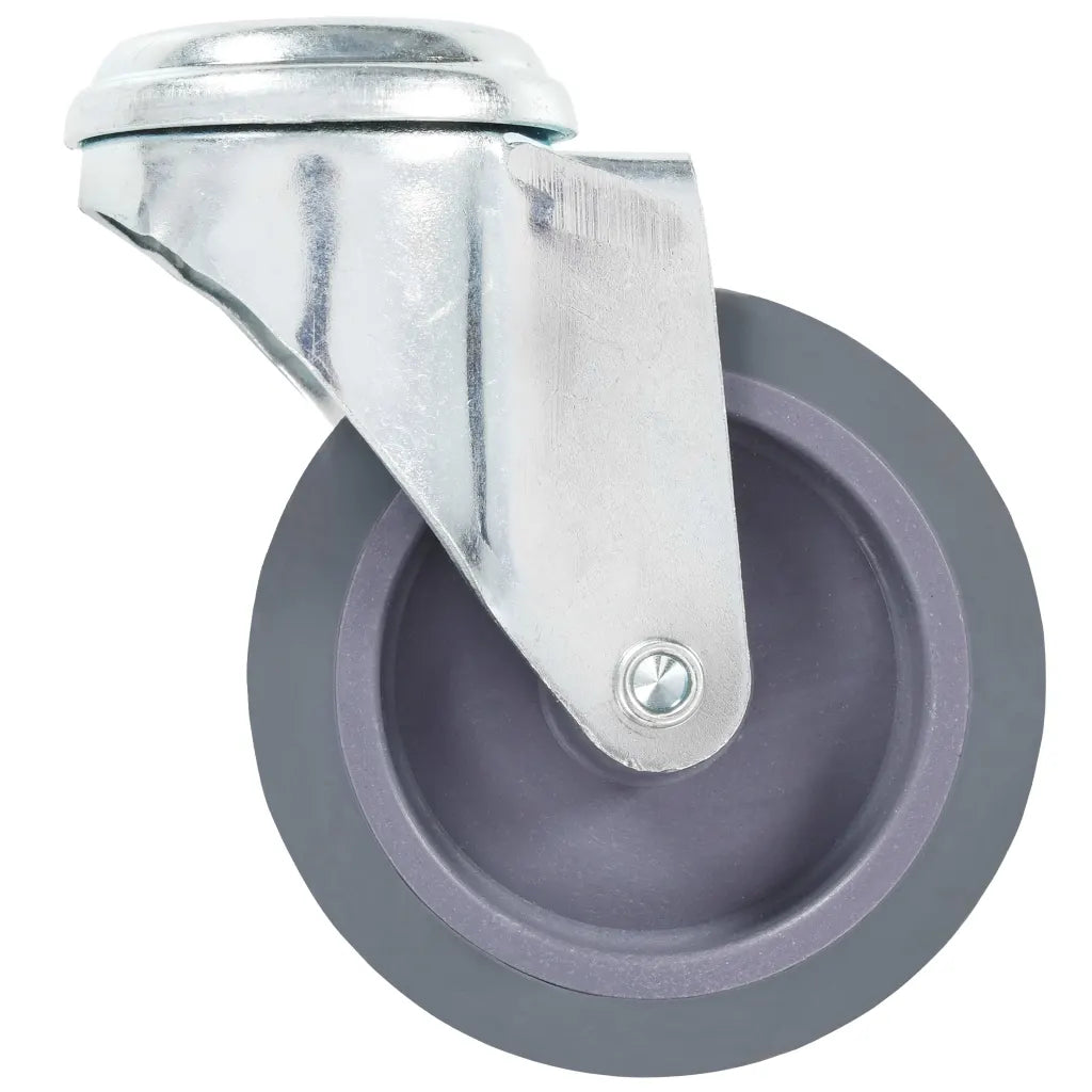 Rodas giratórias com furo 4 pcs 75 mm