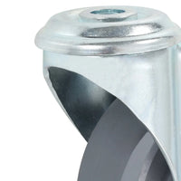 Rodas giratórias com furo 4 pcs 100 mm