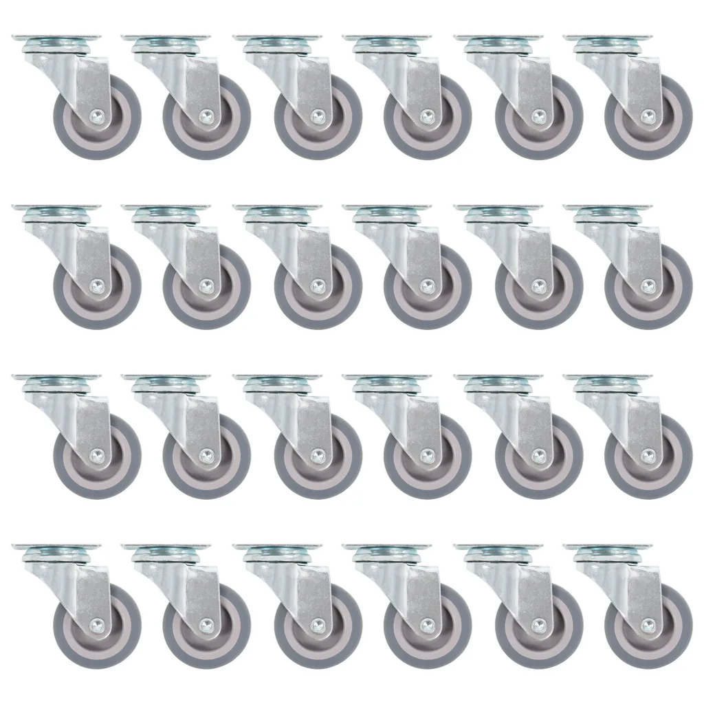 Rodas giratórias 24 pcs 50 mm