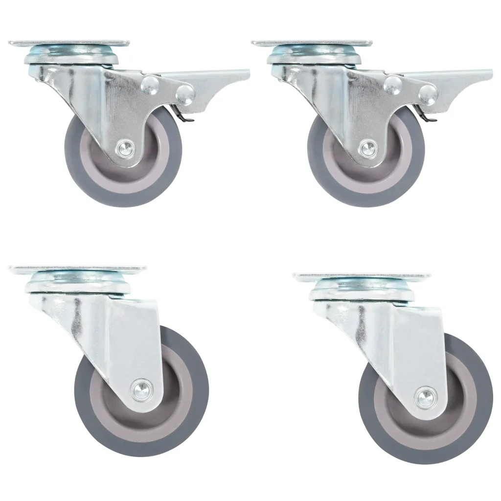 Rodas giratórias 4 pcs 50 mm