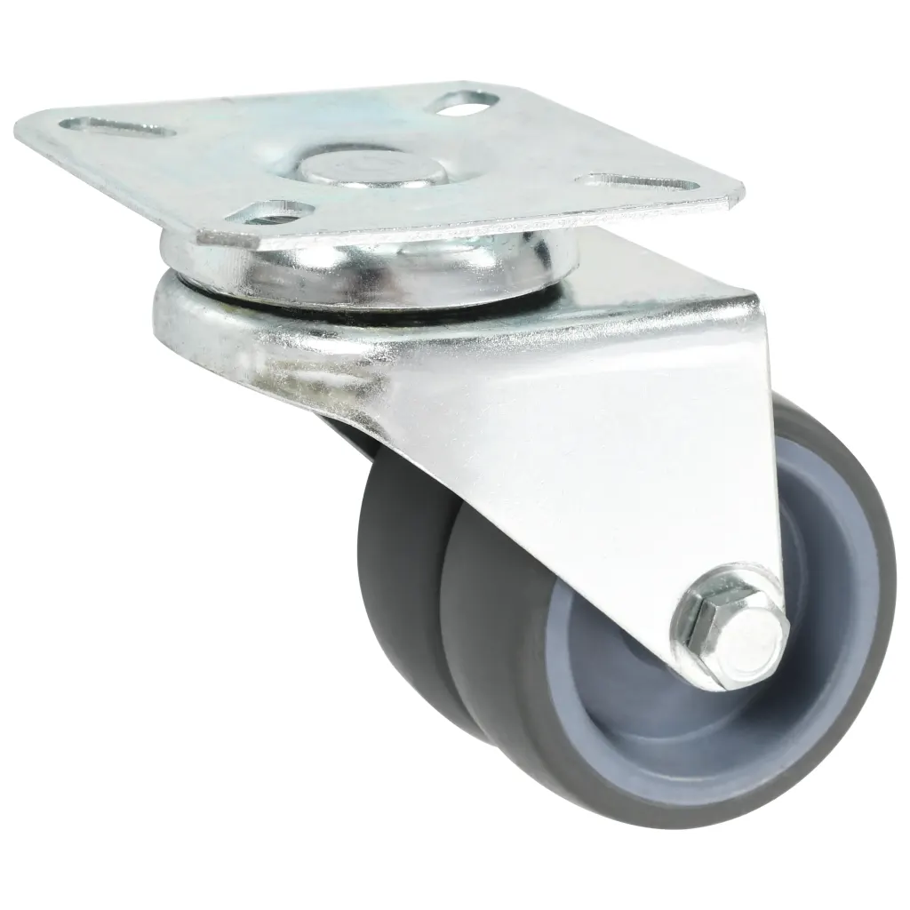 Rodas giratórias duplas 4 pcs 50 mm