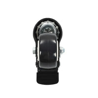 Rodas giratórias com travões 4 pcs 50 mm