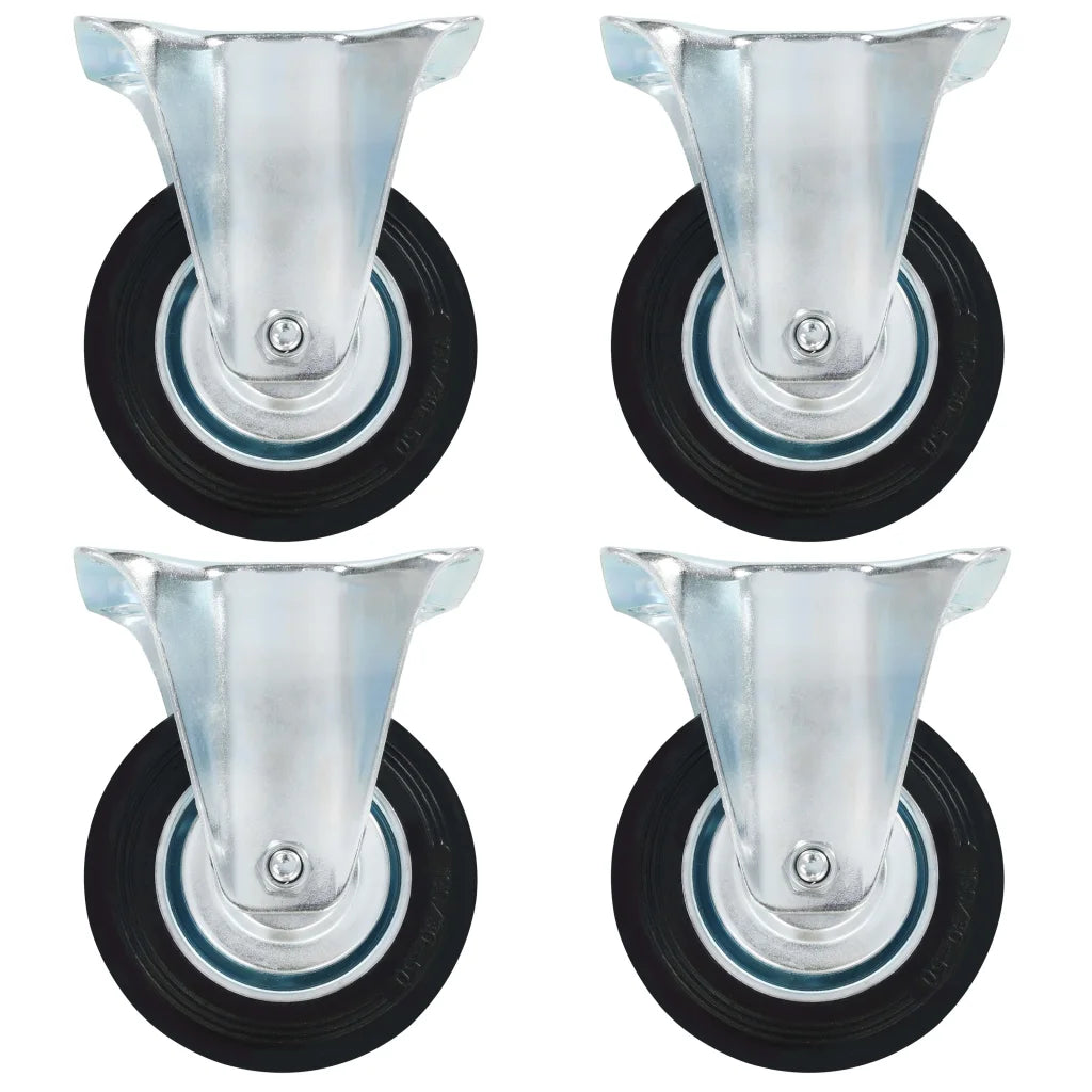 Rodas fixas 4 pcs 100 mm