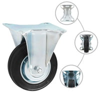 Rodas fixas 4 pcs 100 mm