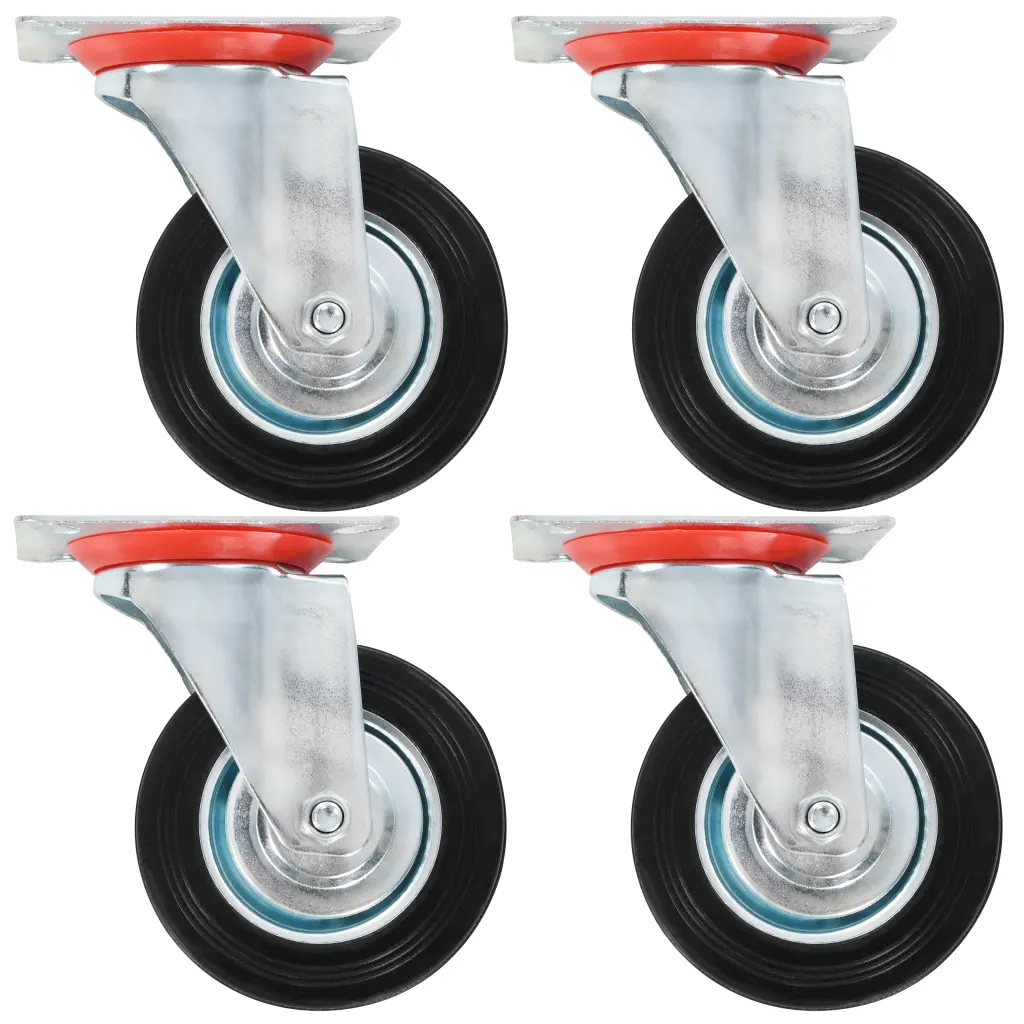 Rodas giratórias 4 pcs 100 mm