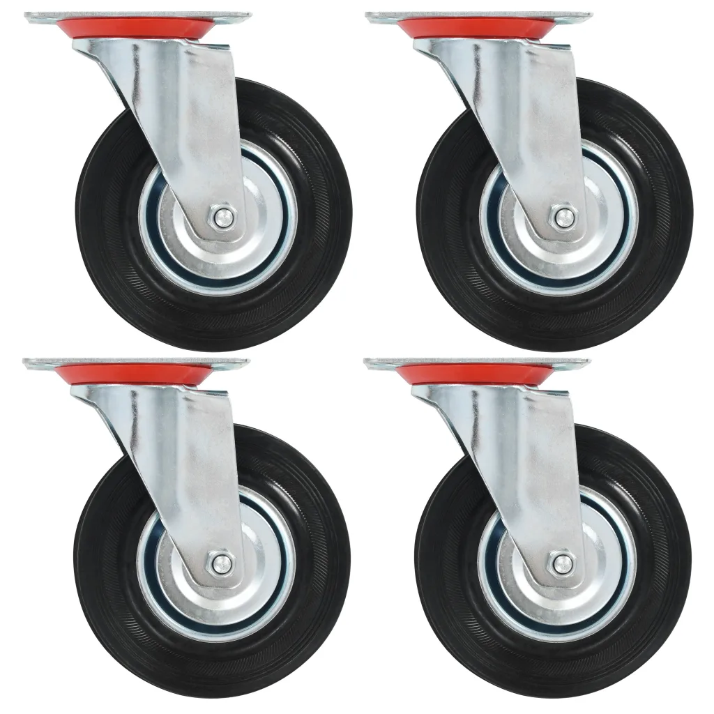 Rodas giratórias 4 pcs 125 mm